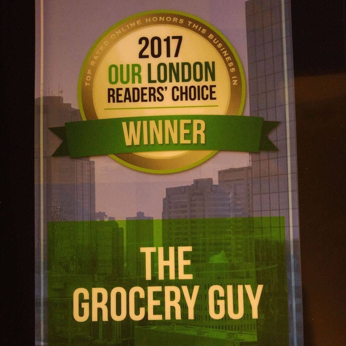 Meet the 2017 Our London Readers' Choice Award Winner in the category of Meal Prep, Planning & Delivery! - Grocery Guy